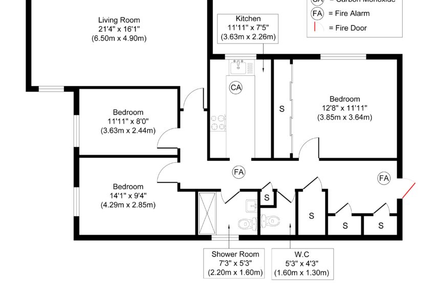 Flat 6, Chiltern House, 16 Hillcrest Road, LONDON, W5 1HL